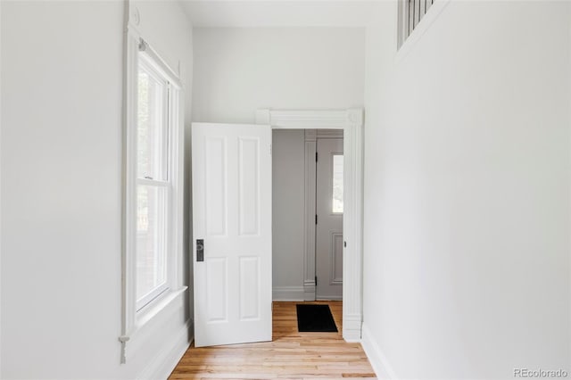 3346 W 30th Ave, Denver, CO 80211 - unfurnished bedroom with light wood finished floors and baseboards