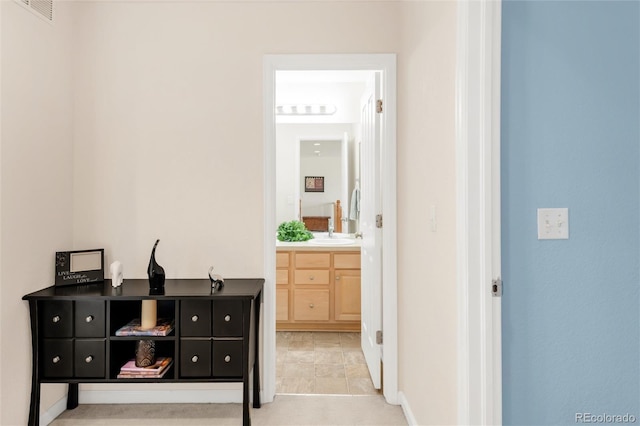13664 Cherry St, Thornton, CO 80602 - corridor featuring baseboards and visible vents