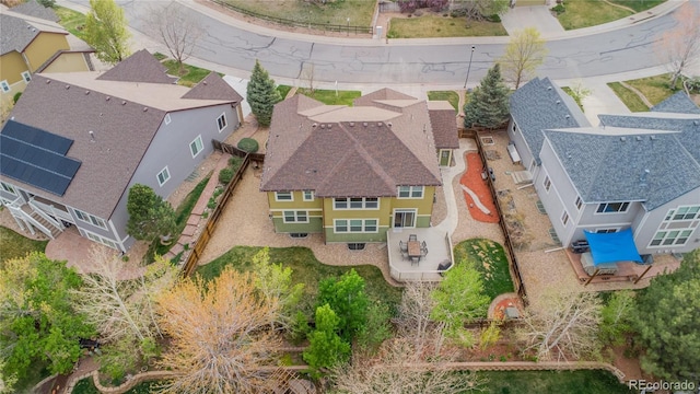 13664 Cherry St, Thornton, CO 80602 - drone / aerial view with a residential view