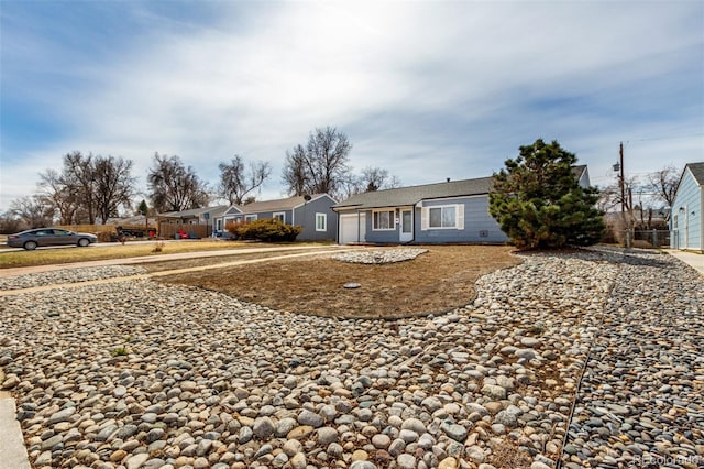 3041 S Glencoe St, Denver, CO 80222 - view of front of home featuring a garage