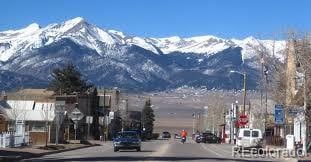 view of road with a mountain view