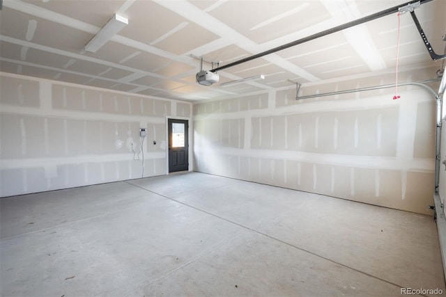 21 Washington Ave, Golden, CO 80403 - garage featuring a garage door opener