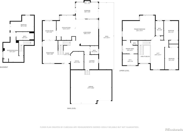 8229 Cottongrass Ct, Castle Pines, CO 80108 - view of room layout