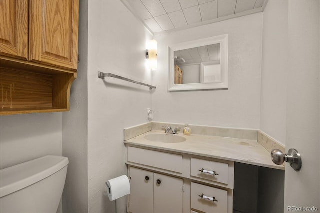 1026 Spencer St, Longmont, CO 80501 - bathroom featuring vanity and toilet