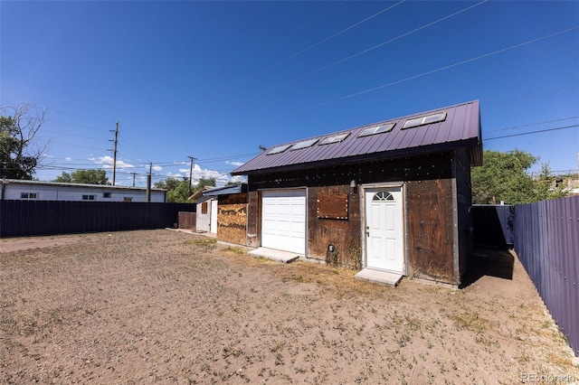 379 Sisneros St, Center, CO 81125 - view of outdoor structure with a fenced backyard