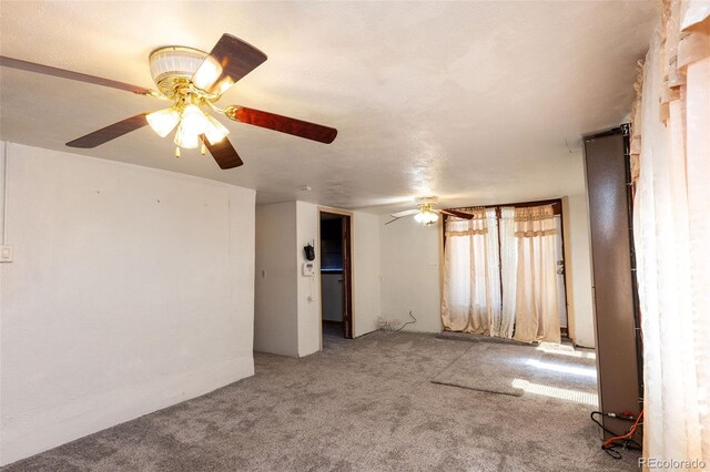 379 Sisneros St, Center, CO 81125 - carpeted spare room featuring ceiling fan