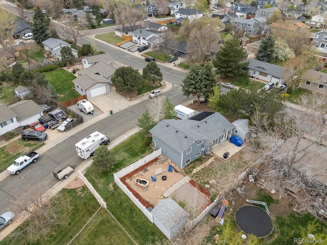 19093 W 61st Pl, Golden, CO 80403 - drone / aerial view featuring a residential view