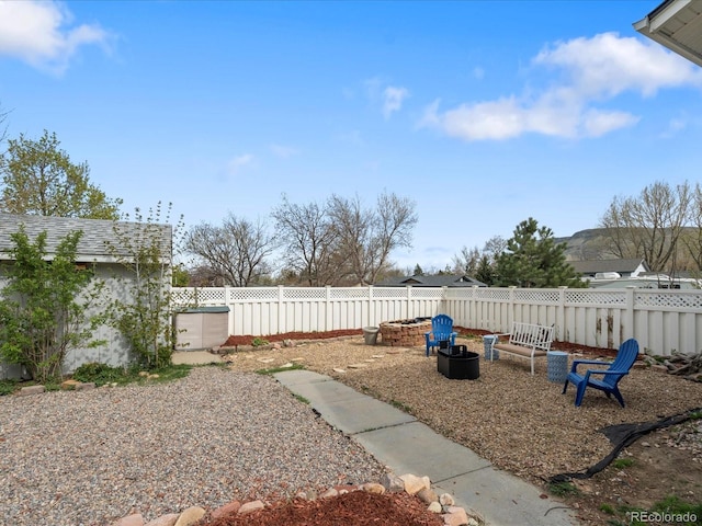 19093 W 61st Pl, Golden, CO 80403 - view of yard featuring a fenced backyard