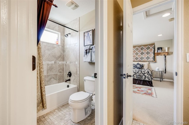 26764 E Canyon Ave, Aurora, CO 80016 - ensuite bathroom with shower / bath combination and toilet