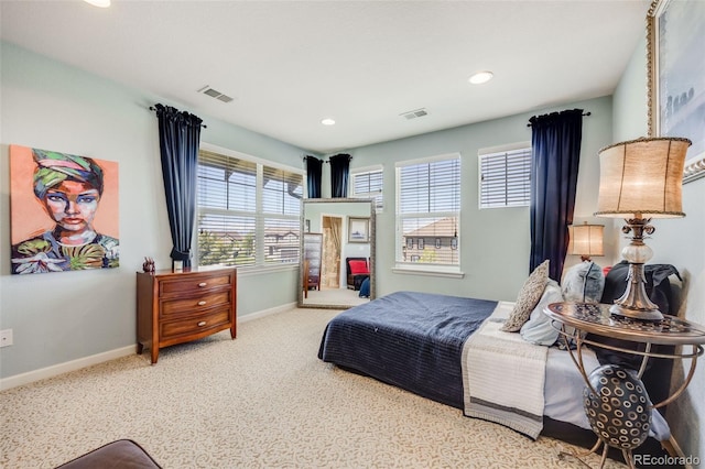 26764 E Canyon Ave, Aurora, CO 80016 - bedroom with baseboards, carpet floors, and recessed lighting