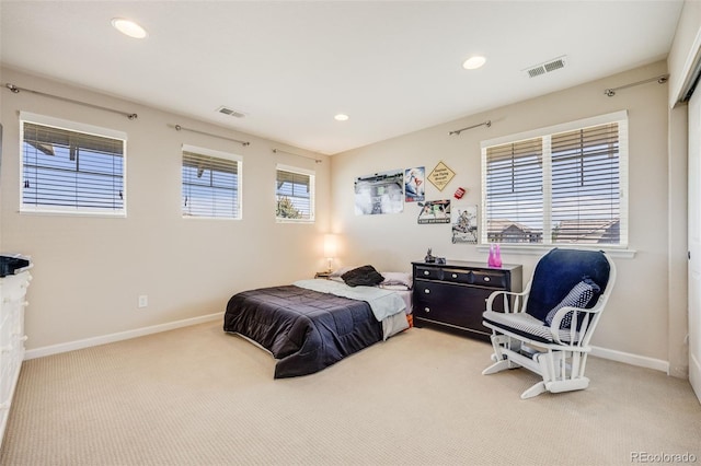 26764 E Canyon Ave, Aurora, CO 80016 - carpeted bedroom with baseboards and recessed lighting