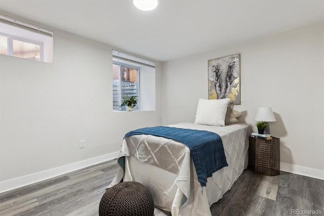 3929 Federal Blvd, Denver, CO 80211 - bedroom with wood finished floors and baseboards