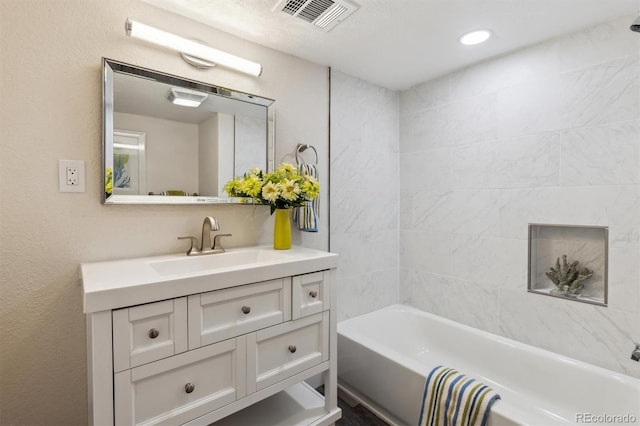 3929 Federal Blvd, Denver, CO 80211 - bathroom with vanity and shower / bathtub combination