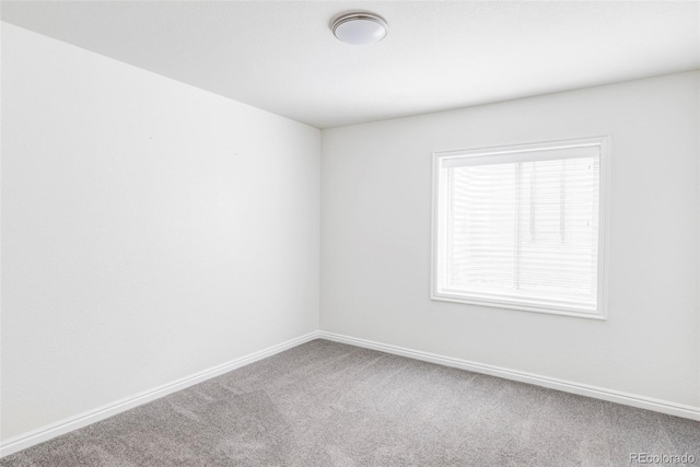 empty room featuring carpet floors