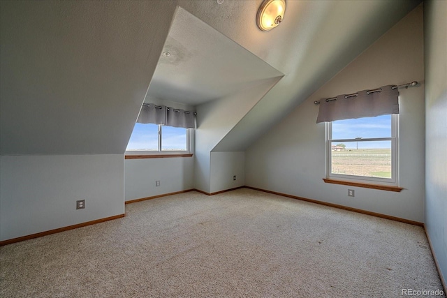 32800 E 137th Way, Brighton, CO 80603 - additional living space featuring lofted ceiling, carpet flooring, and baseboards