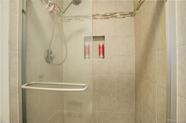 full bath featuring a stall shower