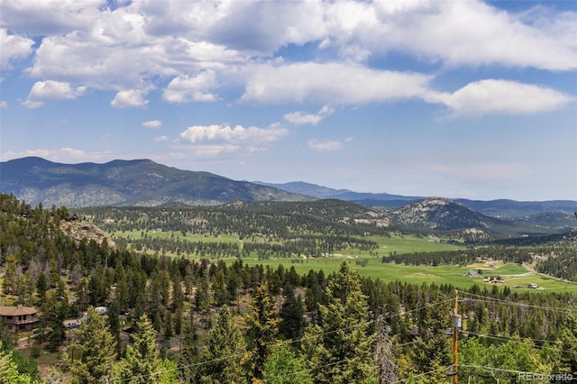 6882 Snowshoe Trl, Evergreen, CO 80439 - view of mountain backdrop