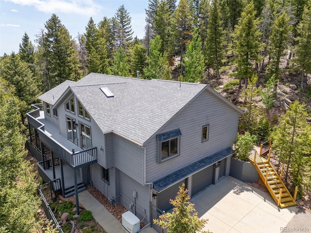 6882 Snowshoe Trl, Evergreen, CO 80439 - view of subject property