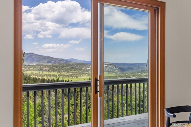 6882 Snowshoe Trl, Evergreen, CO 80439 - view of mountain backdrop
