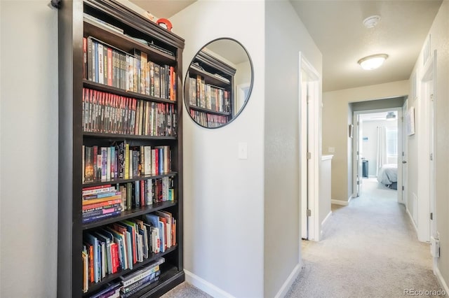 4026 Tiberias Pt, Colorado Springs, CO 80916 - corridor featuring light carpet