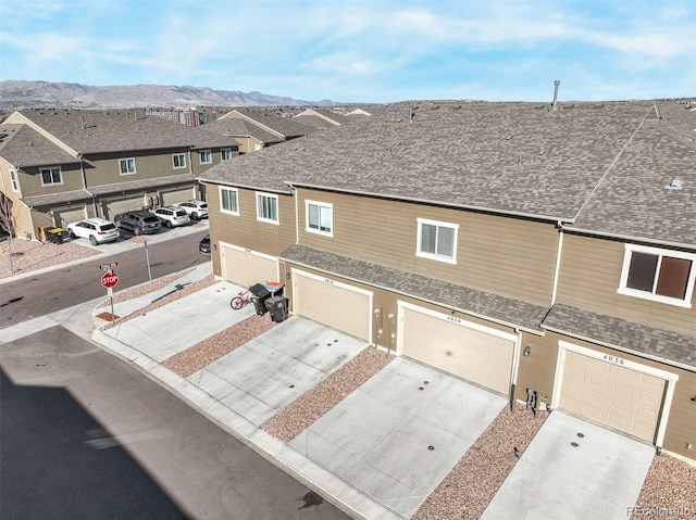 4026 Tiberias Pt, Colorado Springs, CO 80916 - exterior space with a mountain view