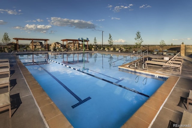 23957 E Rocky Top Ave, Aurora, CO 80016 - community pool featuring a patio area