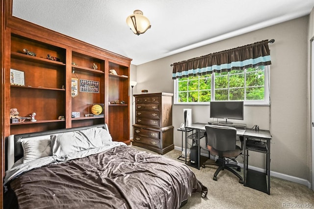 12625 W 66th Cir, Arvada, CO 80004 - bedroom with carpet flooring, baseboards, and a desk