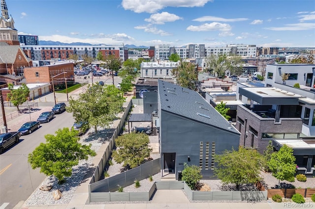 2801 Lawrence St, Denver, CO 80205 - bird's eye view of a mountain backdrop