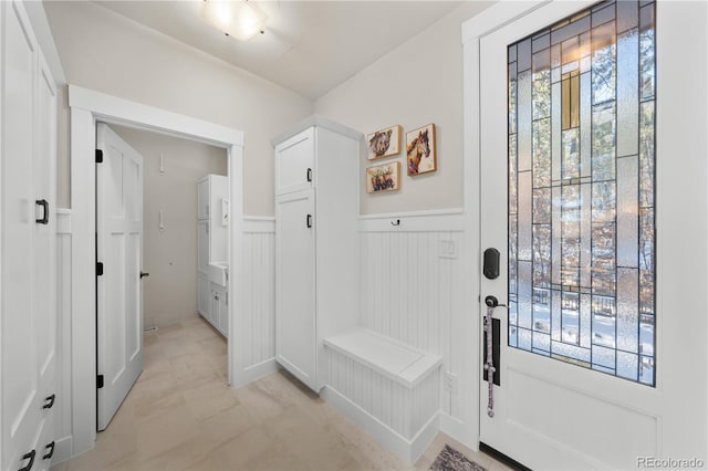 view of mudroom