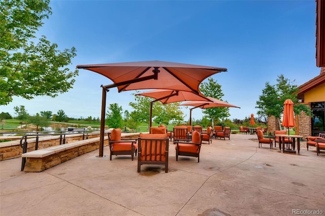 16626 Las Brisas Dr, Broomfield, CO 80023 - view of patio with an outdoor hangout area and outdoor dining area