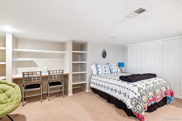 9416 Kemper Dr, Lone Tree, CO 80124 - carpeted bedroom with a closet