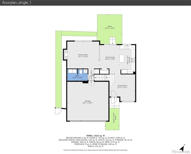 9717 Castle Ridge Cir, Highlands Ranch, CO 80129 - view of home floor plan