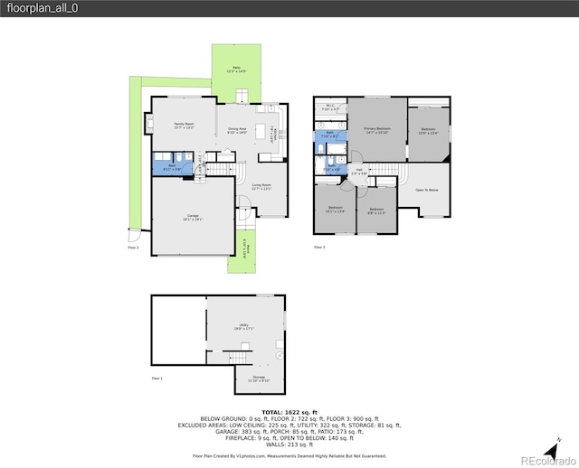9717 Castle Ridge Cir, Highlands Ranch, CO 80129 - view of property floor plan