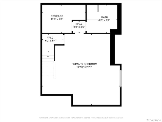 6834 Clay St N, Denver, CO 80221 - view of home floor plan