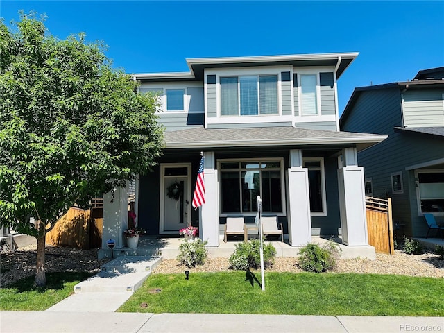 6834 Clay St N, Denver, CO 80221 - prairie-style house with covered porch