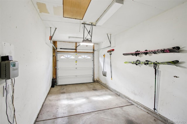 4759 S Xenophon St, Morrison, CO 80465 - garage featuring a garage door opener