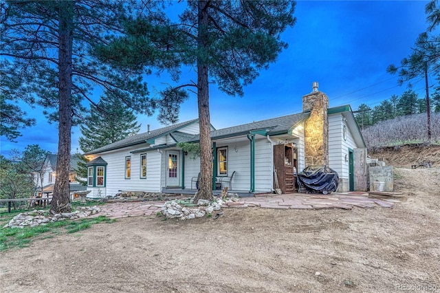 view of ranch-style house