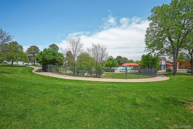 view of community