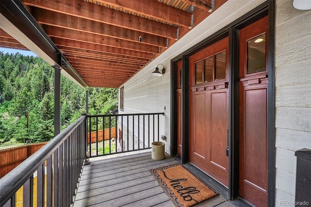 663 Brookside Dr, Bailey, CO 80421 - entrance to property with a forest view