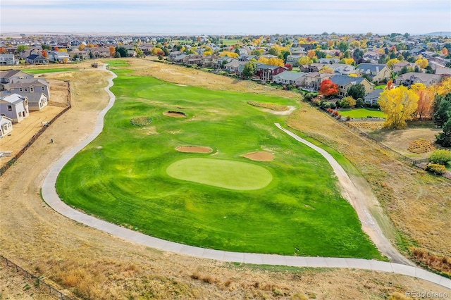 10912 Memphis Ct, Commerce City, CO 80022 - aerial perspective of suburban area with a local golf course