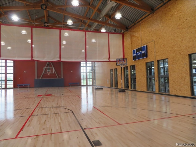 10912 Memphis Ct, Commerce City, CO 80022 - view of basketball court with community basketball court