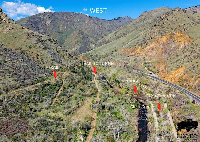 view of mountain feature