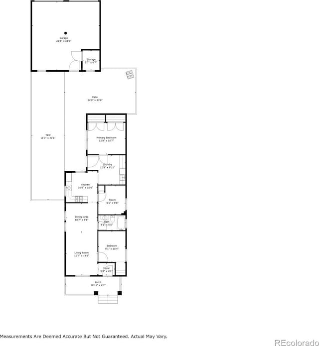 1331 Osceola St, Denver, CO 80204 - home floor plan