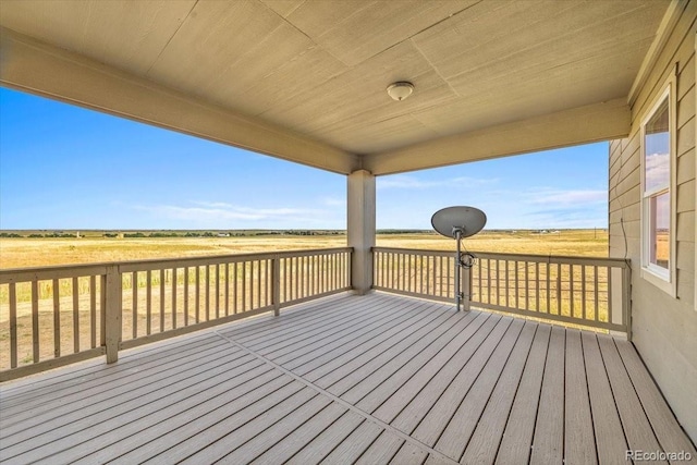 45425 Wolf Creek Dr, Bennett, CO 80102 - view of wooden deck