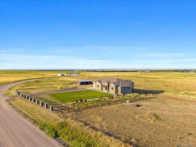 45425 Wolf Creek Dr, Bennett, CO 80102 - aerial view of sparsely populated area