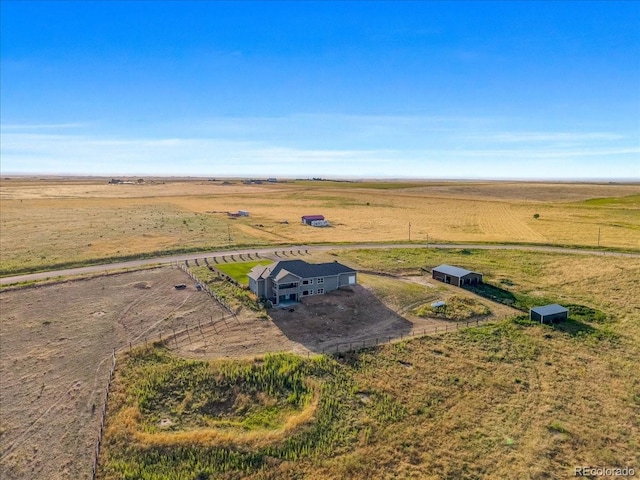 45425 Wolf Creek Dr, Bennett, CO 80102 - aerial view of sparsely populated area