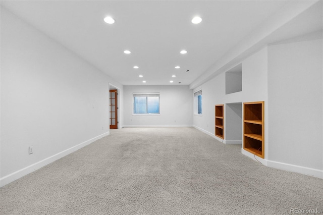 6427 S Tibet St, Aurora, CO 80016 - empty room with recessed lighting and light carpet