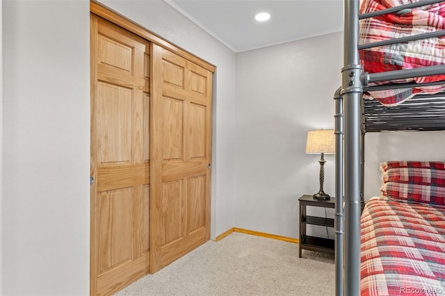 4400 Lodgepole Cir Unit 101, Silverthorne, CO 80498 - carpeted bedroom featuring baseboards and recessed lighting