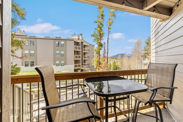 4400 Lodgepole Cir Unit 101, Silverthorne, CO 80498 - balcony with a mountain view