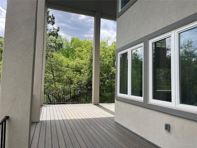 485 Cardiff Cir, Colorado Springs, CO 80906 - view of deck
